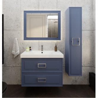 Мебель для ванной La Fenice Cubo Twin 100 синяя