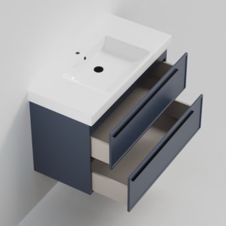Мебель для ванной La Fenice Elba Twin 100 синяя