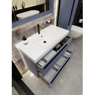 Мебель для ванной La Fenice Elba Twin 100 синяя