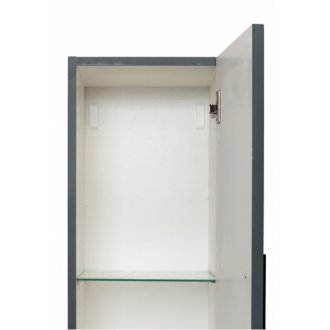 Шкаф пенал La Fenice Elba 30 подвесной серый