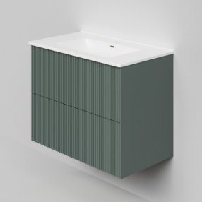 Мебель для ванной La Fenice Terra Twin 80 серо-зеленая