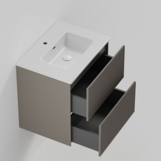 Мебель для ванной La Fenice Terra Twin 60 бежевая