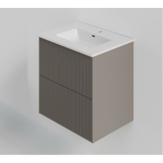 Мебель для ванной La Fenice Terra Twin 60 бежевая