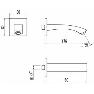 Излив Lemark LM4581C