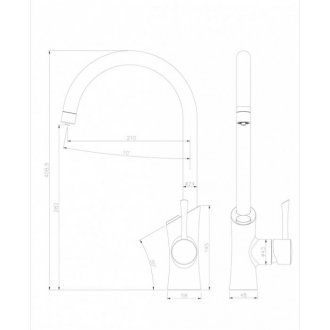 Смеситель для кухни Lemark Comfort LM3072C