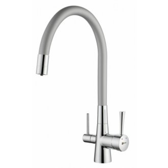 Смеситель для кухни Lemark Comfort LM3075C-Silver