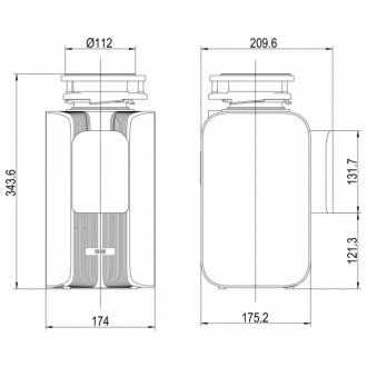 Измельчитель пищевых отходов Lemark Don 3200