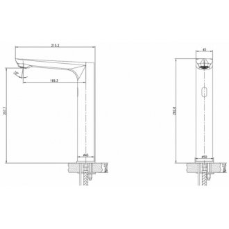 Смеситель для раковины Lemark Project LM4660CE