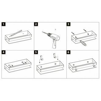 Полка Lemark Shelf Line 9772050