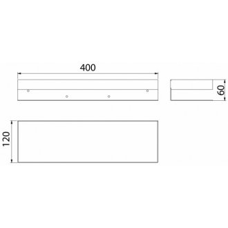 Полка Lemark Shelf Line 9776054