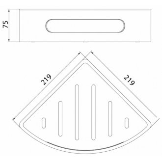 Полка Lemark Shelf Line 9776048