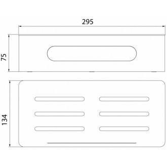 Полка Lemark Shelf Line 9771043