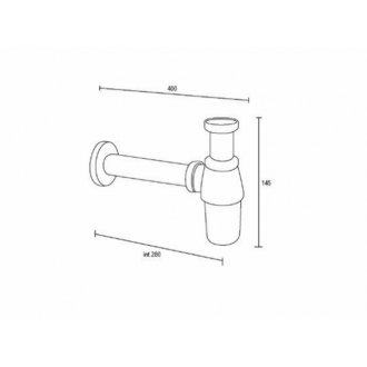 Сифон для раковины Margaroli 259OB