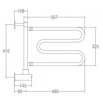 Полотенцесушитель Margaroli 510 BOX