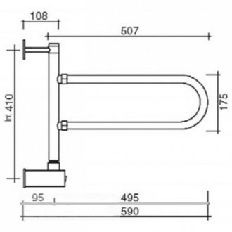 Полотенцесушитель Margaroli Vento 515 BOX