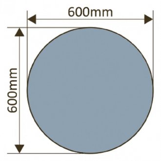 Зеркало Melana 600 (MLN-LED087)