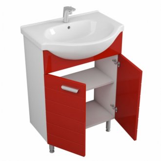 Мебель для ванной Merkana Таис 60 красная