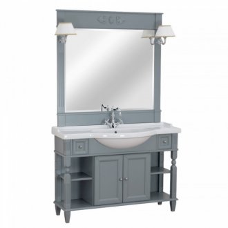 Мебель для ванной Migliore Kantri 120 см Antracite Anticato