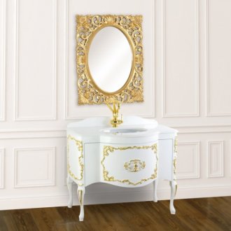 Мебель для ванной Migliore Amelia 106 см Laccato Bianco