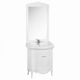 Мебель для ванной Migliore Bella 73 см Bianco Mat Patinato