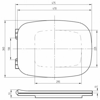 Крышка-сиденье Migliore Mare 32056 хром микролифт