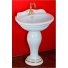 Раковина с пьедесталом Migliore Milady 62 см 20844+20853