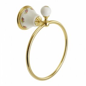 Полотенцедержатель-кольцо Migliore Provance 17696 золото