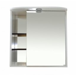 Зеркальный шкаф Misty Венера 80 белый/венге