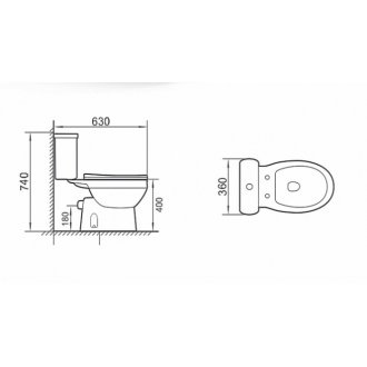 Унитаз Niagara Brava NG-9901