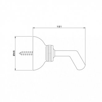 Держатель лейки Nicolazzi Doccia C7125BZ