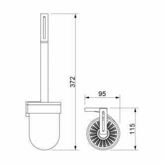 Ершик Novella Basic BS-09111