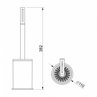 Ершик Novella Basic BS-09121