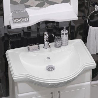 Мебель для ванной Опадирис Клио 65 белая матовая