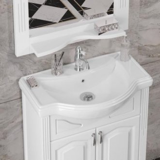Мебель для ванной Опадирис Риспекто 65 белый матовый