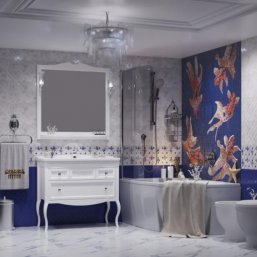 Мебель для ванной Опадирис Валери 105 белая матова...