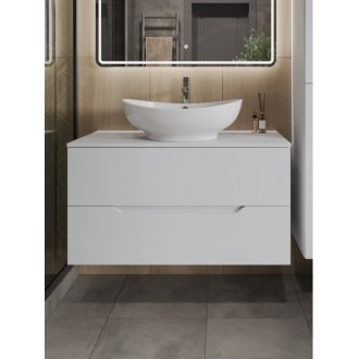 Мебель для ванной Orange Line Li-100TuwMDF+B08-585W