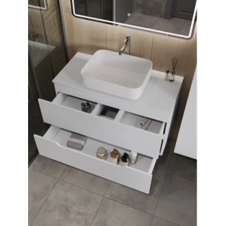 Мебель для ванной Orange Line Li-100TuwMDF+B05-500W