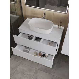 Мебель для ванной Orange Line Li-100TuwMDF+B07-540W