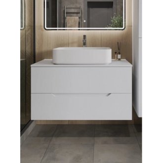 Мебель для ванной Orange Line Li-100TuwMDF+B07-600W