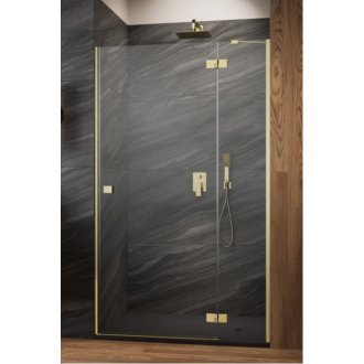 Душевая дверь Radaway Essenza 8 Brushed Gold DWJ 100 см правосторонняя
