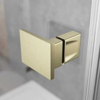 Душевая дверь Radaway Essenza 8 Brushed Gold DWJ 100 см левосторонняя