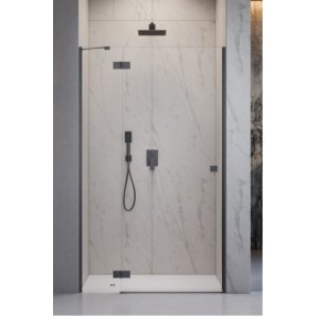 Душевая дверь Radaway Essenza 8 Brushed GunMetal DWJ 90 см левосторонняя