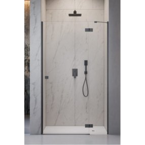 Душевая дверь Radaway Essenza 8 Brushed GunMetal DWJ 90 см правосторонняя