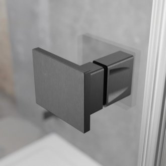 Душевая дверь Radaway Essenza 8 Brushed GunMetal DWJ 100 см левосторонняя