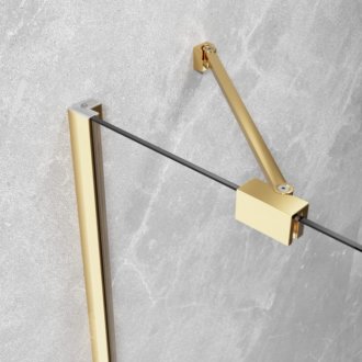 Душевая дверь Radaway Essenza 8 Gold DWJ 100 см левосторонняя