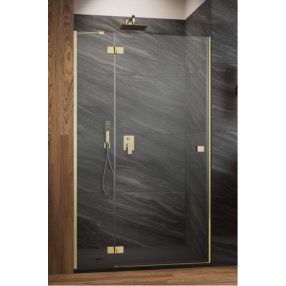 Душевая дверь Radaway Essenza Brushed Gold DWJ 90 см