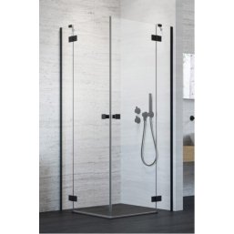 Душевой угол Radaway Essenza Black KDD 90x80 см