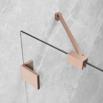 Душевая дверь Radaway Essenza Pro Brushed Copper DWJ 100 см