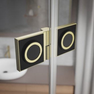 Душевая дверь Radaway Essenza Pro Brushed Gold DWJ 80 см