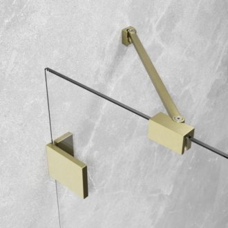 Душевая дверь Radaway Essenza Pro Brushed Gold DWJ 80 см